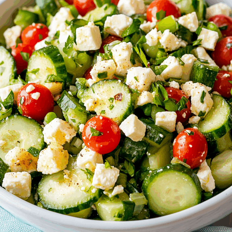 Cucumber Feta Salad Recipe