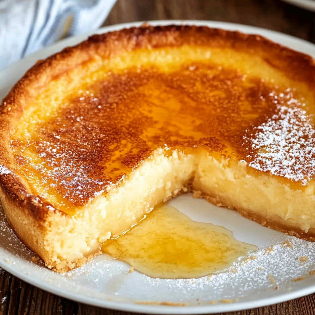 Golden Greek Honey Pie (Melopita)