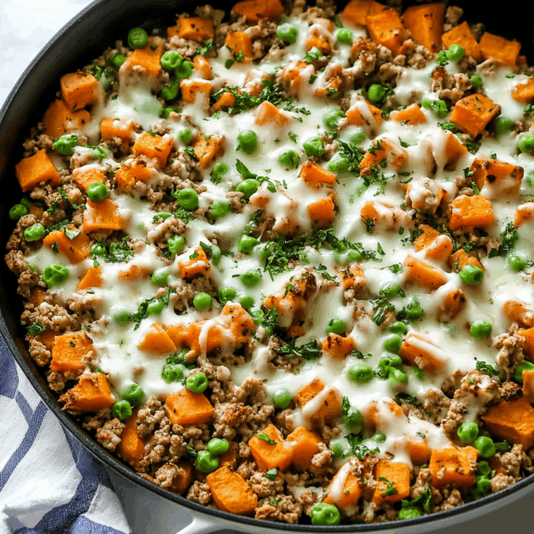 Ground Turkey Sweet Potato Bake Recipe