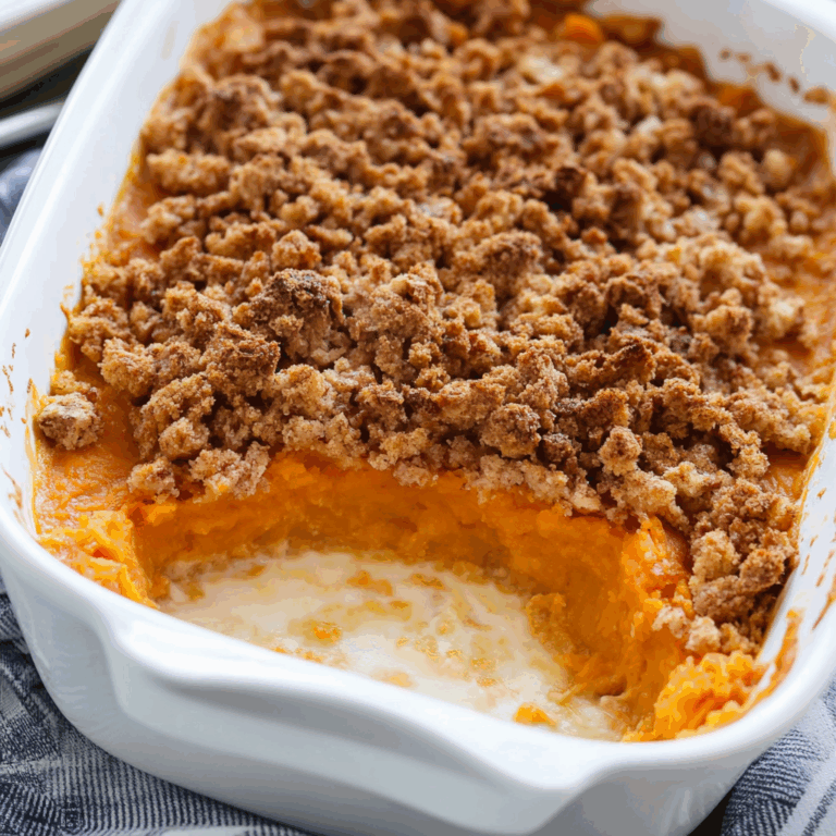 The Best Sweet Potato Casserole