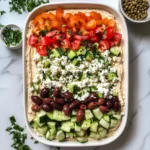 7 Layer Greek Hummus Dip