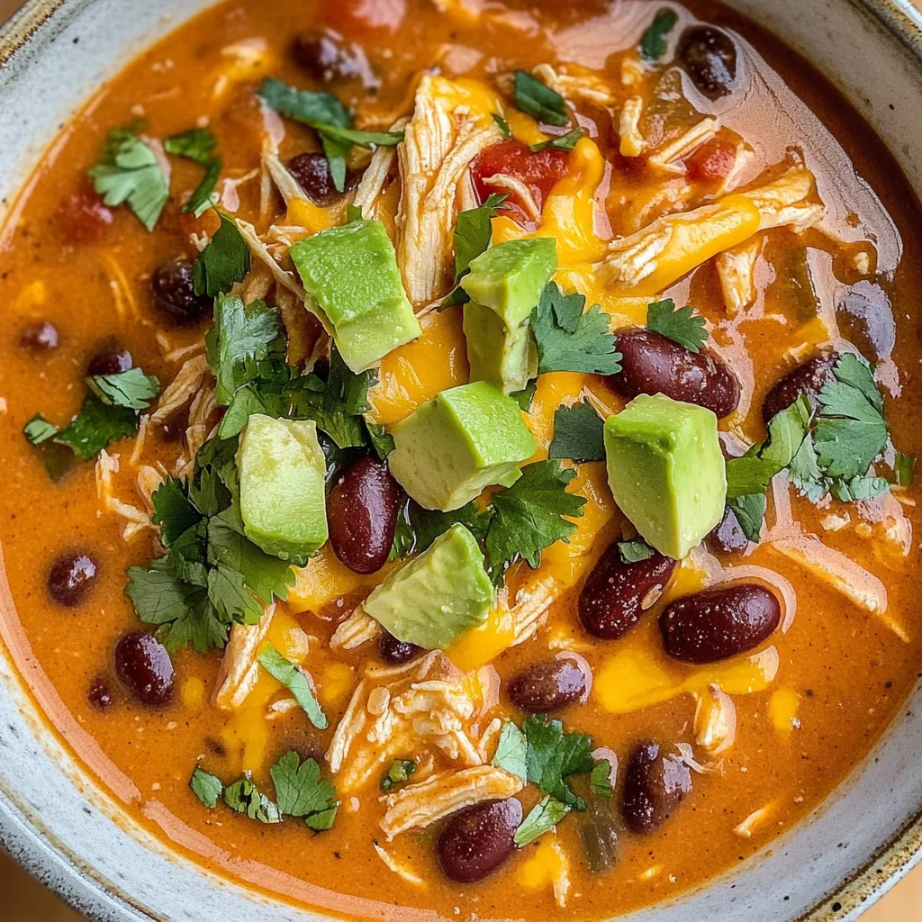 Chicken Enchilada Soup