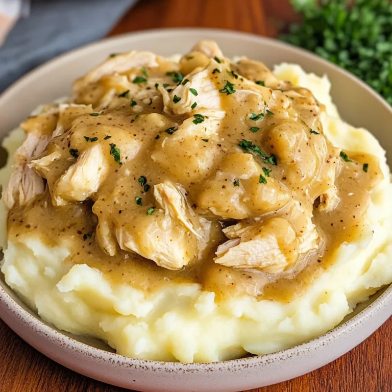 Chicken and Gravy (over mashed potatoes)