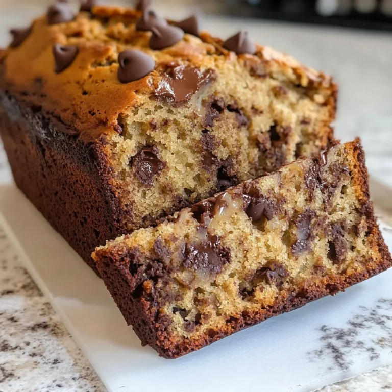 Chocolate Chip Banana Bread Recipe