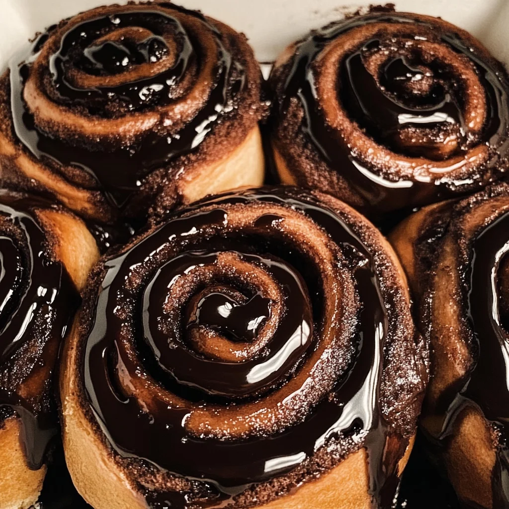 Chocolate Cinnamon Rolls