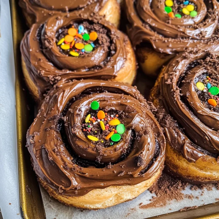 Chocolate Orange Cinnamon Rolls