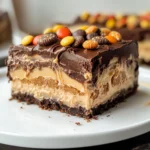Chocolate Peanut Butter Lasagna