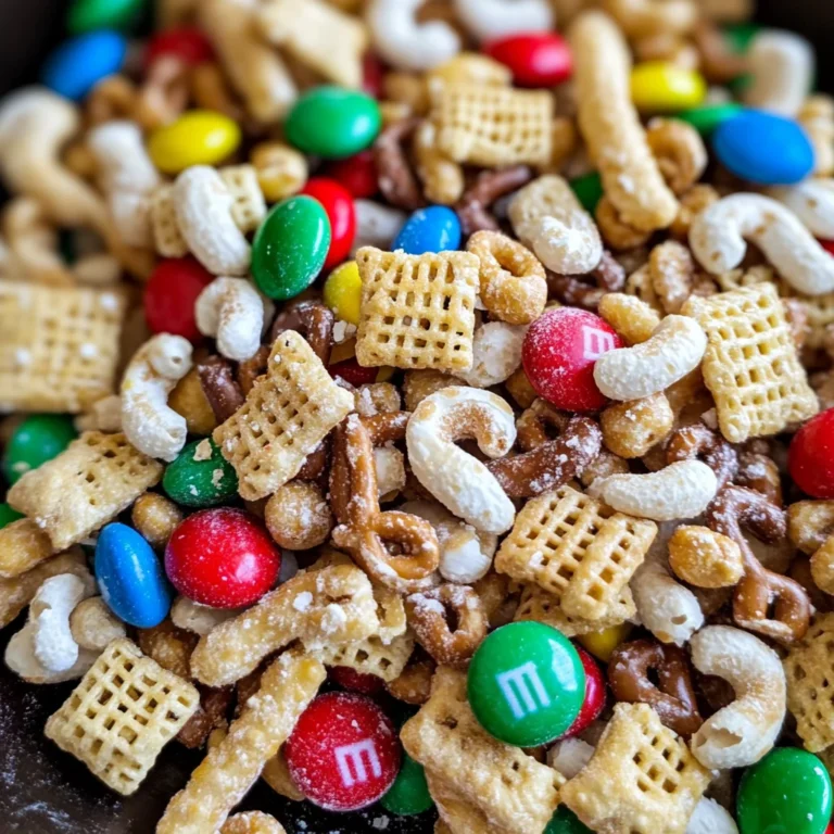 Christmas Crack (AKA White Chocolate Chex Mix)