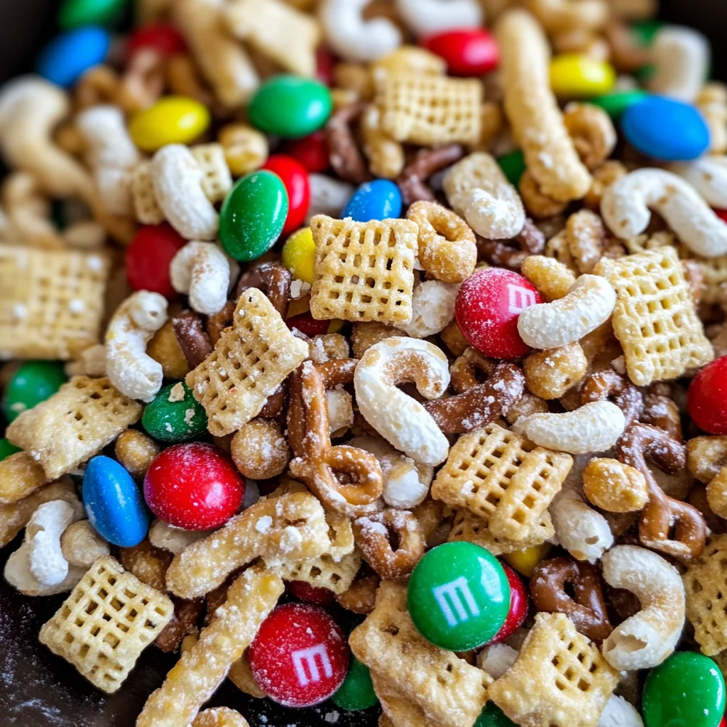 Christmas Crack (AKA White Chocolate Chex Mix)