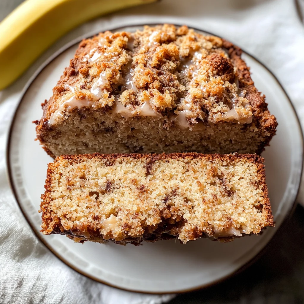 Coffee Cake Banana Bread