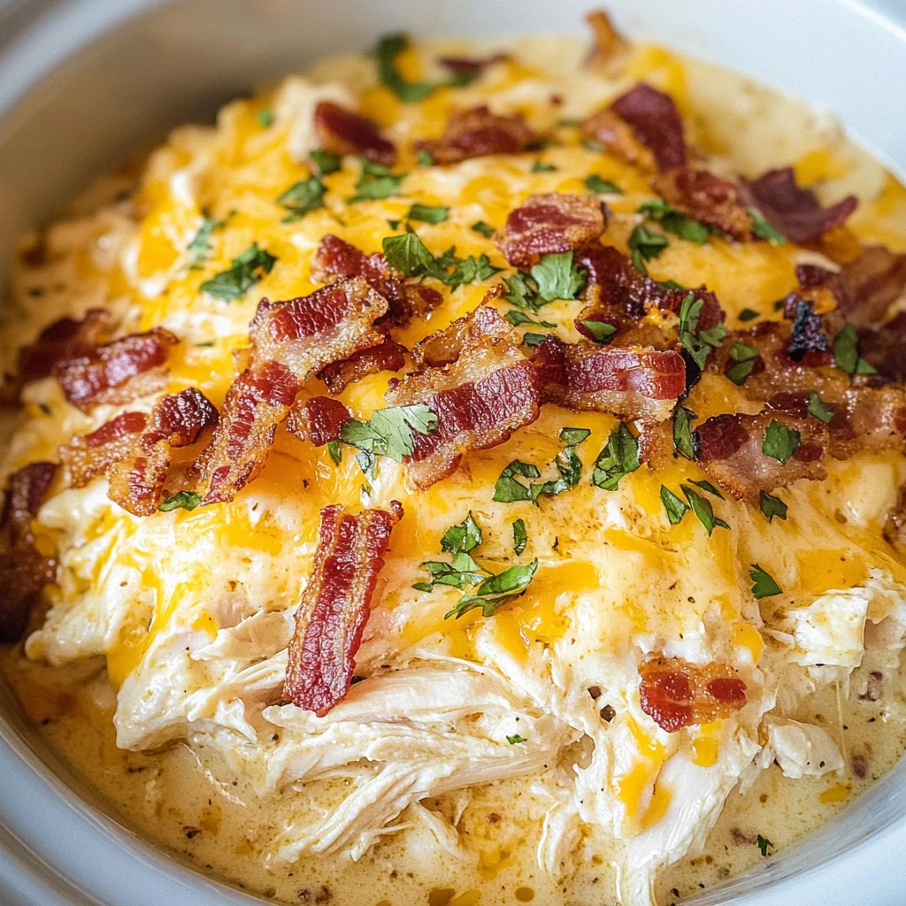 Crockpot Crack Chicken