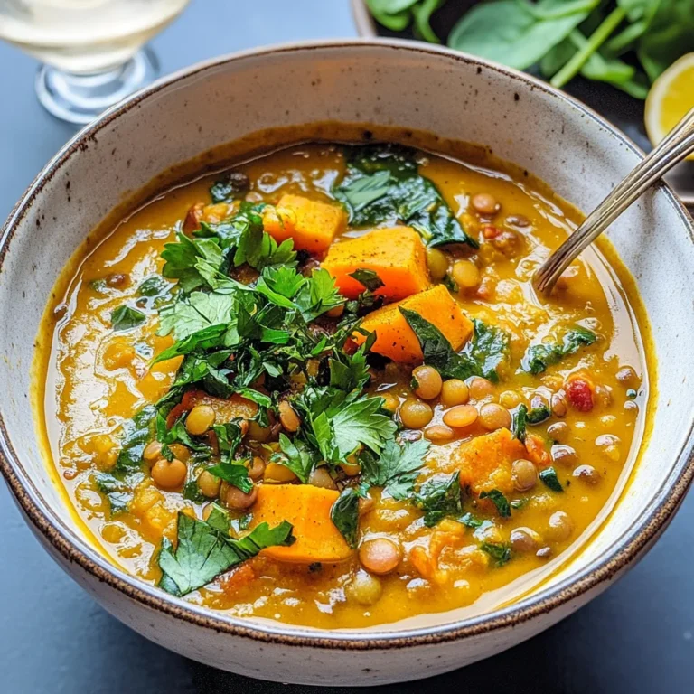Detox Turmeric Lentil Soup