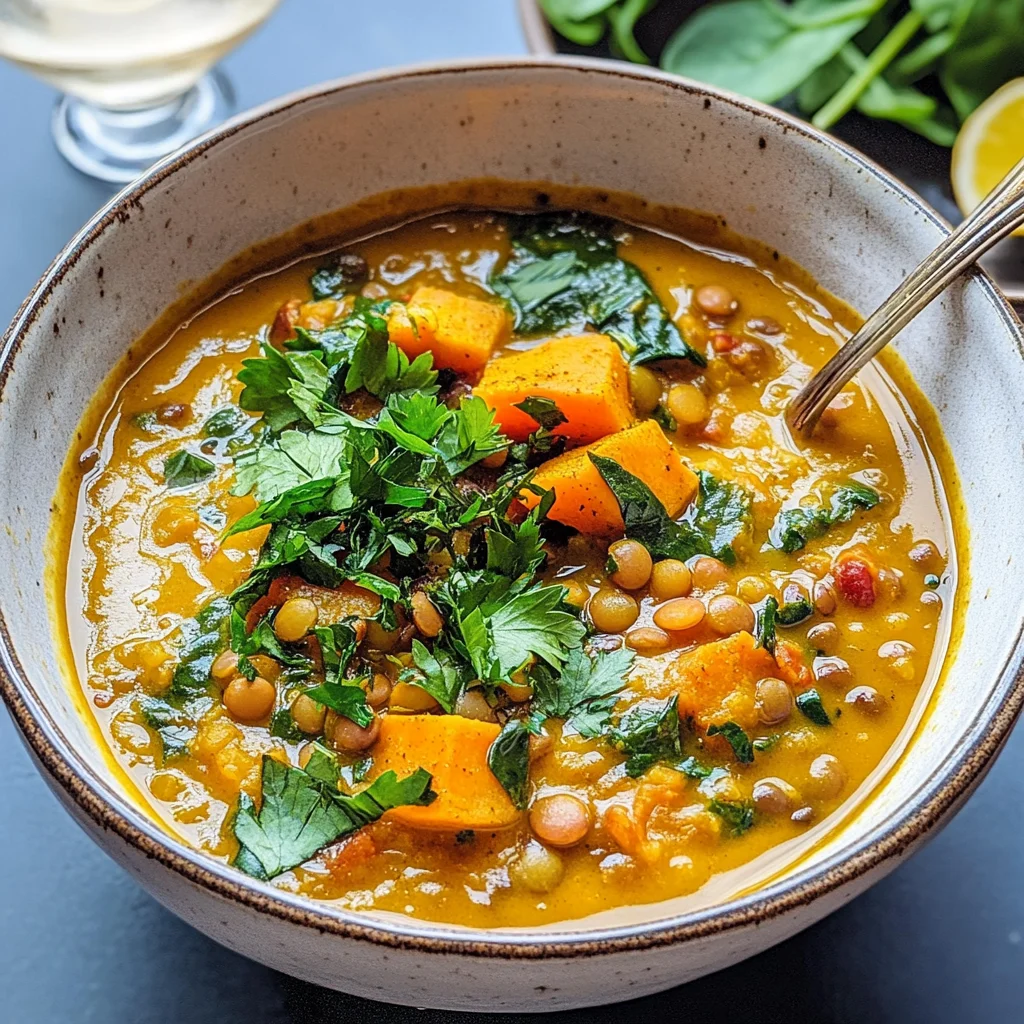 Detox Turmeric Lentil Soup