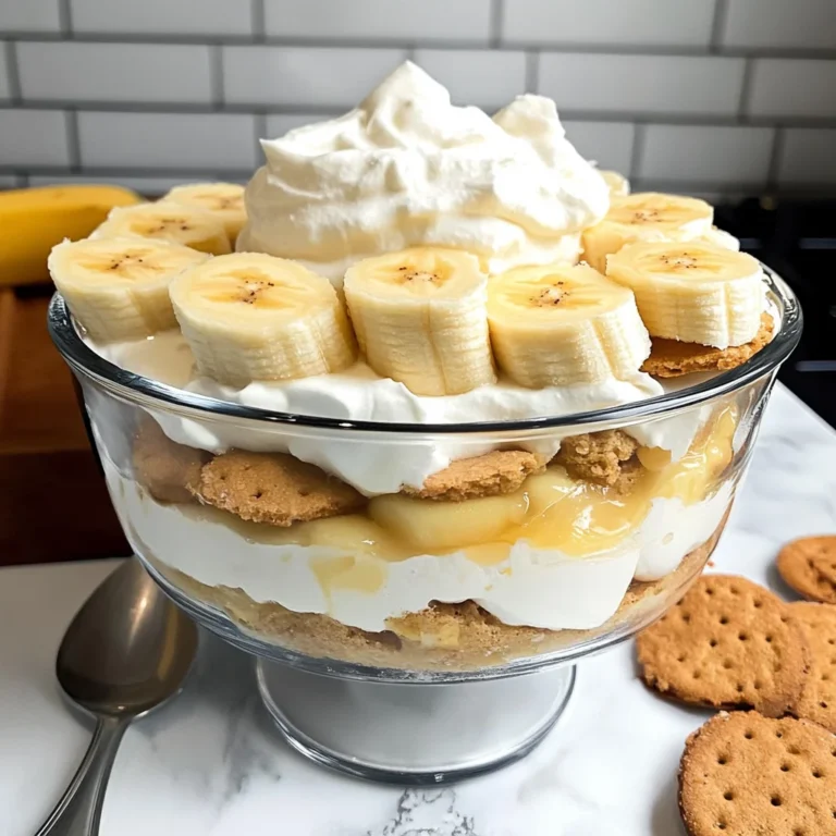 Easy Banana Pudding with Vanilla Wafers