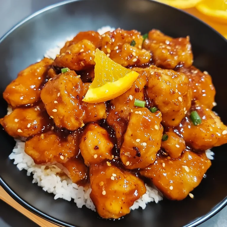 Easy Orange Chicken Recipe