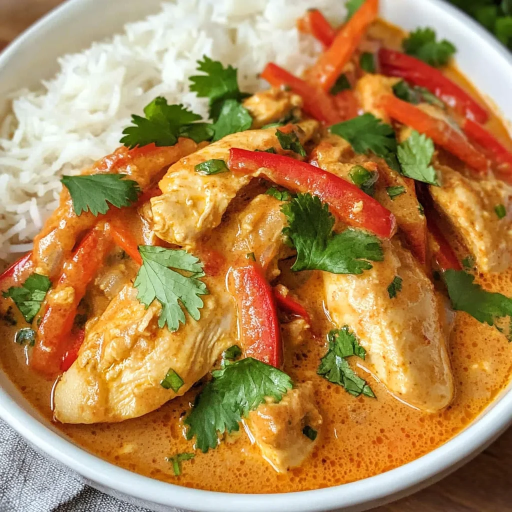 Easy Thai Red Curry Chicken {One Pot, 30-Minute Meal}