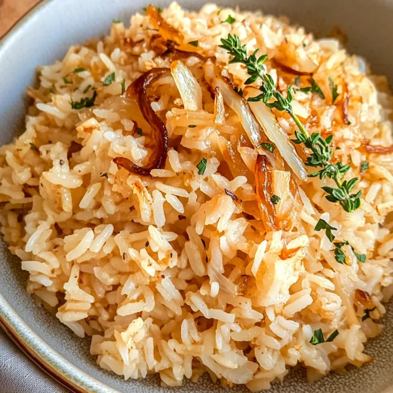 French Onion Butter Rice