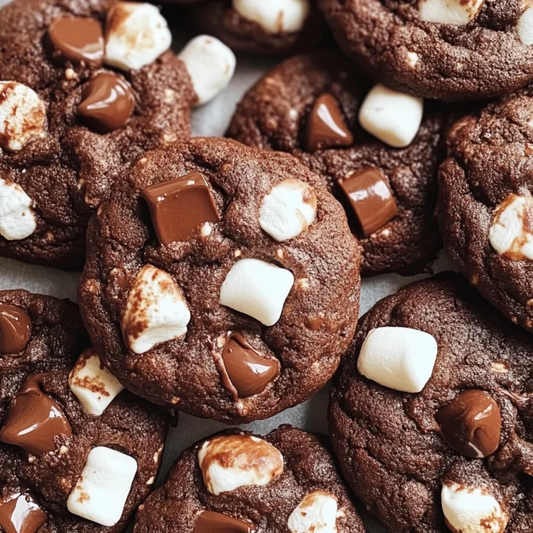 Hot Chocolate Cookies