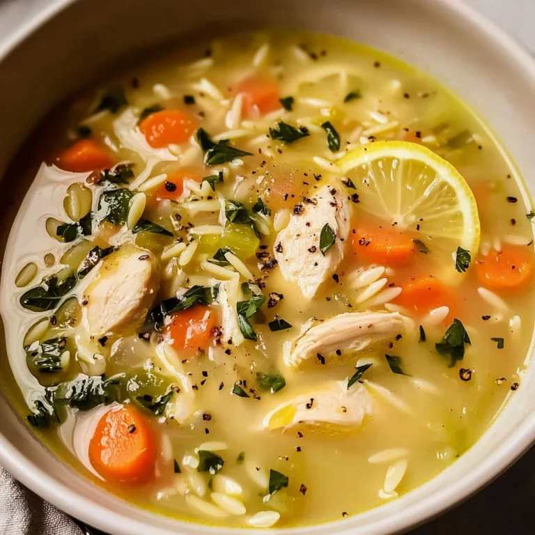 Lemon Chicken Soup Recipe
