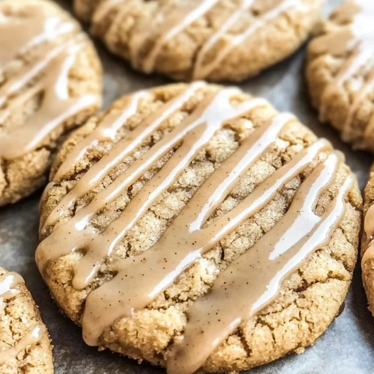Maple Brown Sugar Cookies