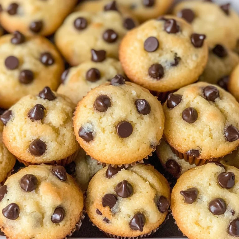 Mini Chocolate Chip Muffins