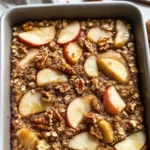 Oatmeal Apple Breakfast Bake