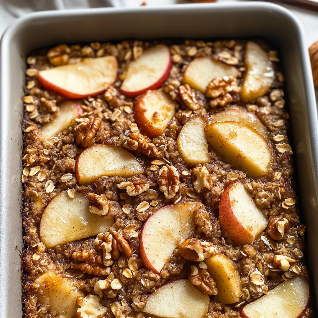 Oatmeal Apple Breakfast Bake