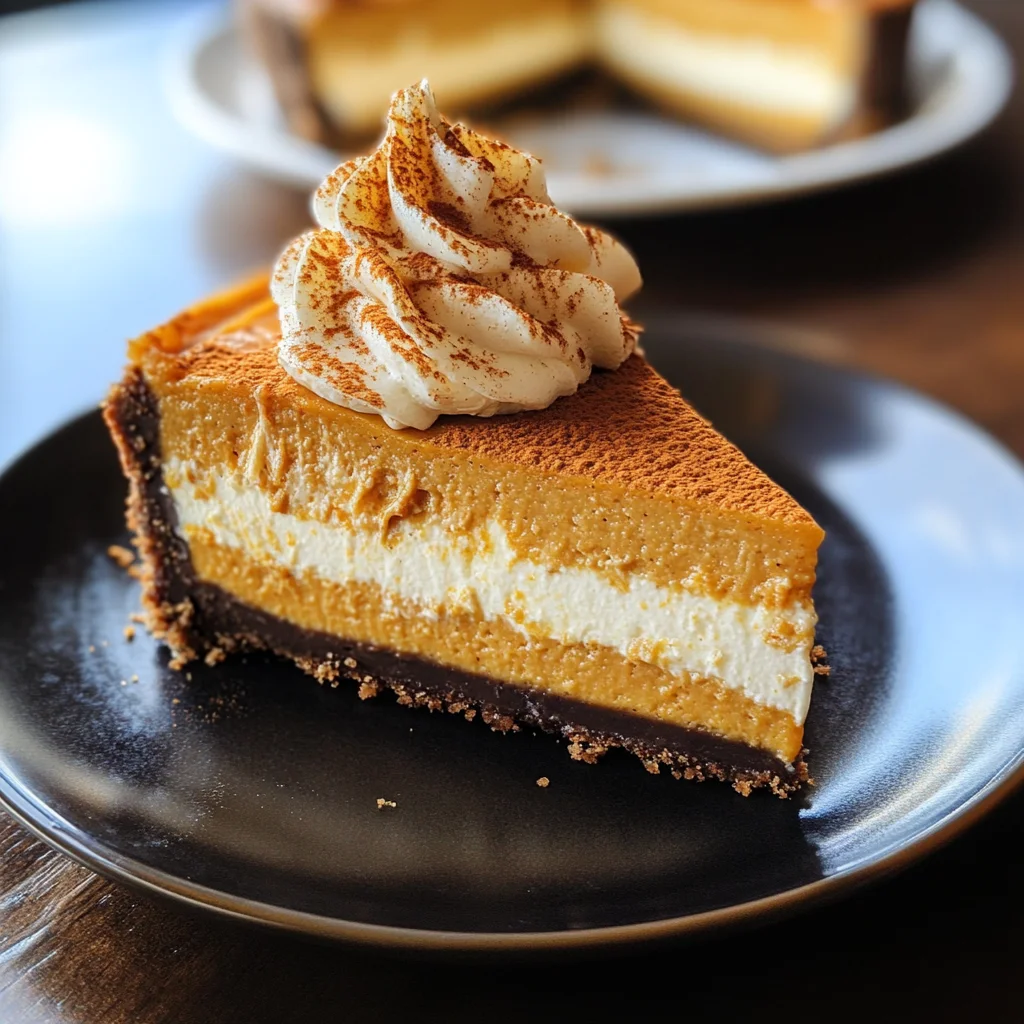 Pumpkin Cheesecake (no water bath)