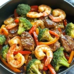 STEAK AND SHRIMP STIR FRY