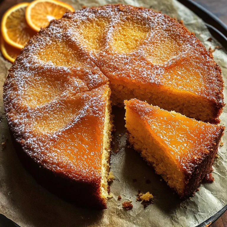 Sicilian Whole Orange Cake