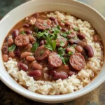 Slow Cooker Cajun Red Beans and Rice