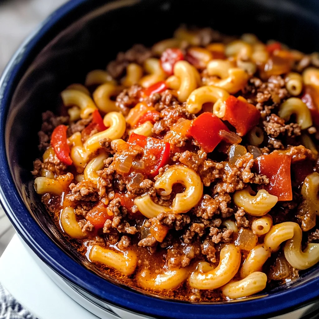 Slow Cooker Goulash