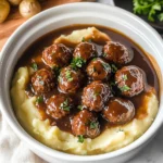 Slow Cooker Salisbury Steak Meatballs: Family-Friendly Comfort