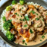 Smothered Chicken and Rice