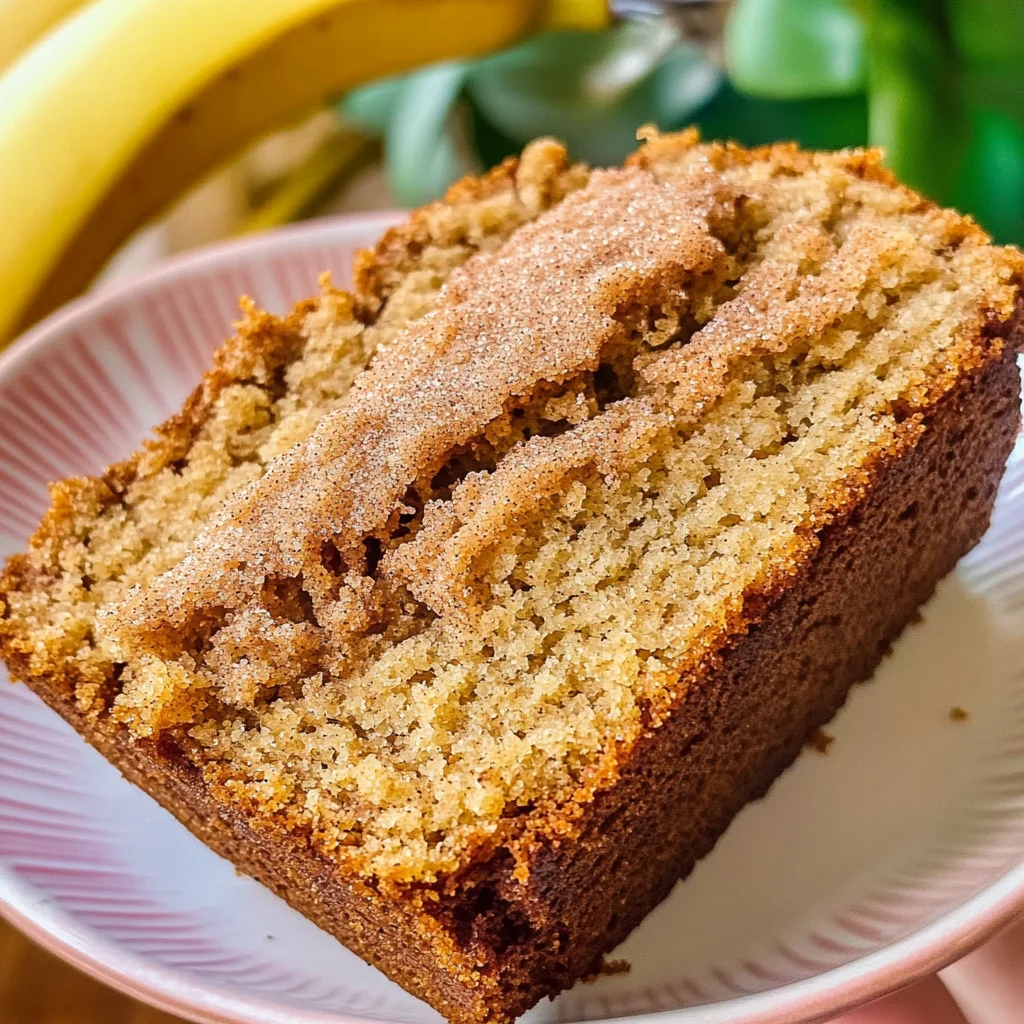 Snickerdoodle Banana Bread Recipe