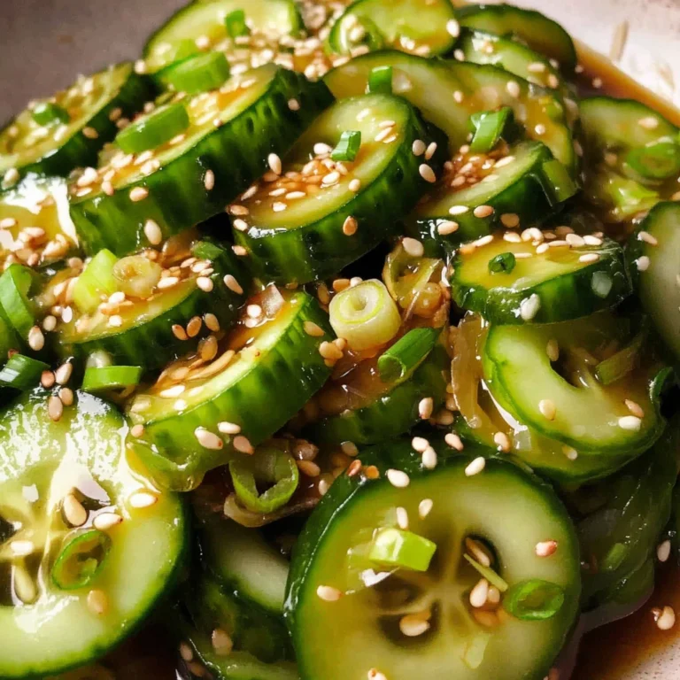 Spicy Cucumber Salad
