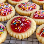 Strawberry Pop Tart Sugar Cookies