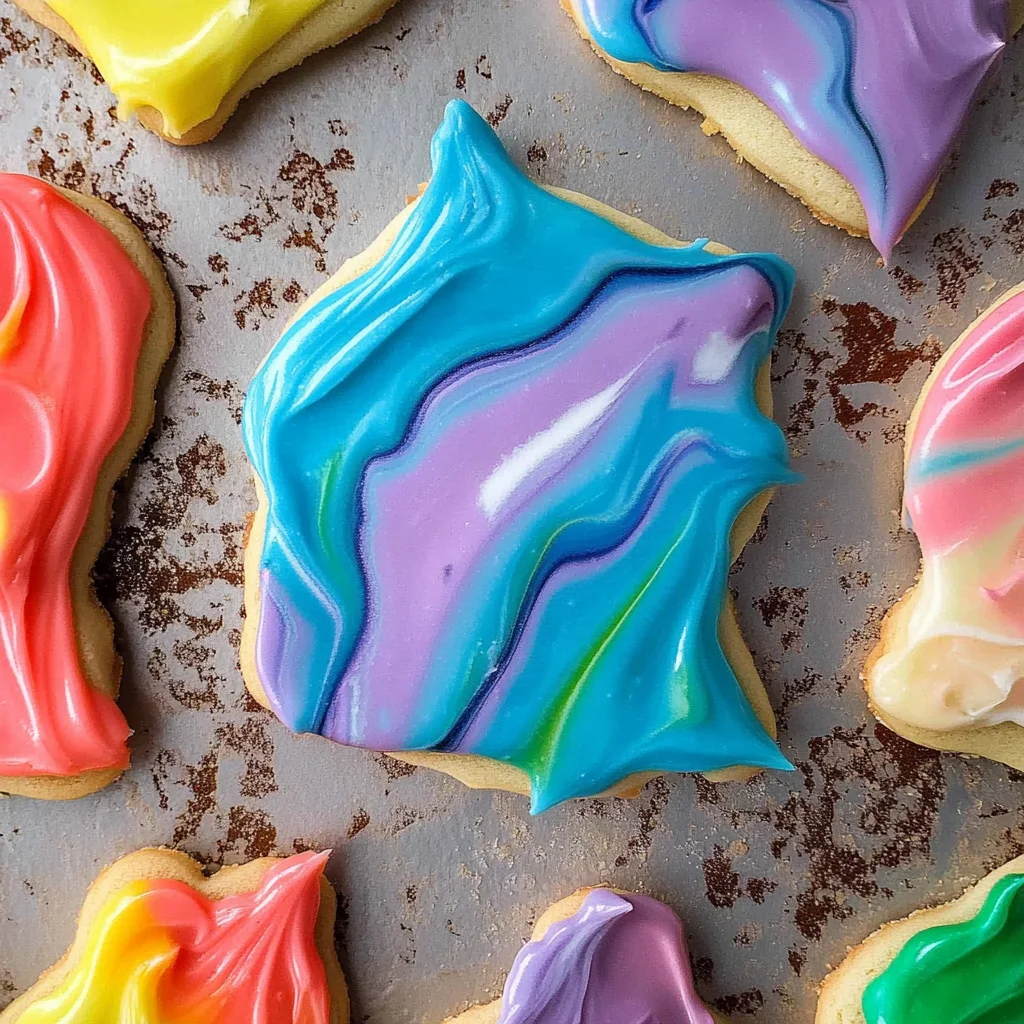 Sugar cookie icing that hardens