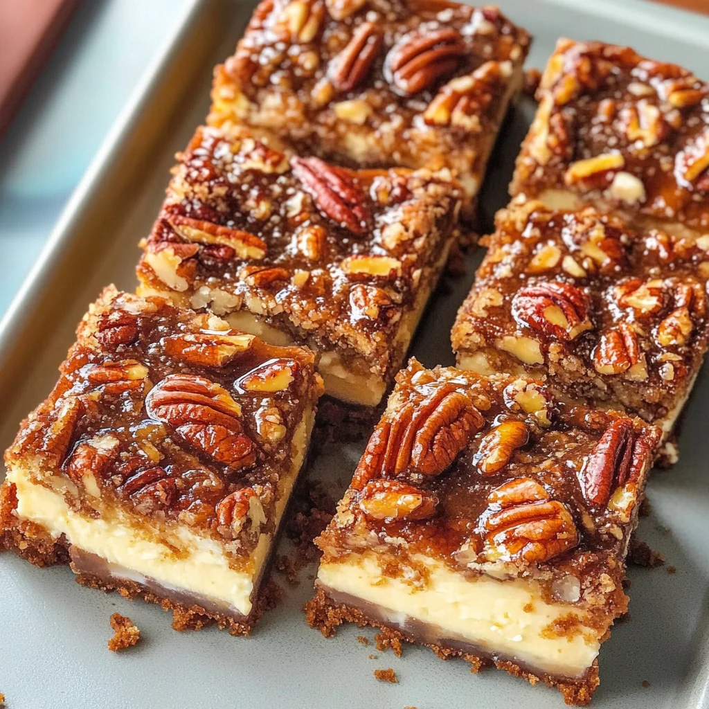 The best pecan cheesecake bars