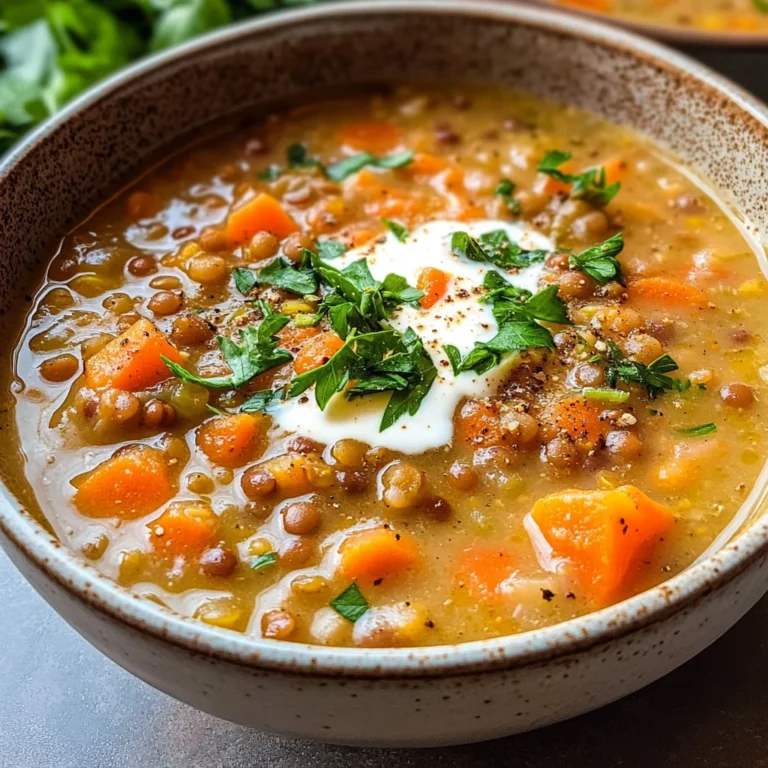 Vegetarian Lentil Soup