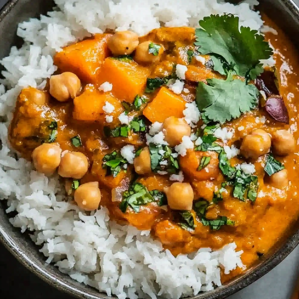 Sweet Potato and Chickpea Curry
