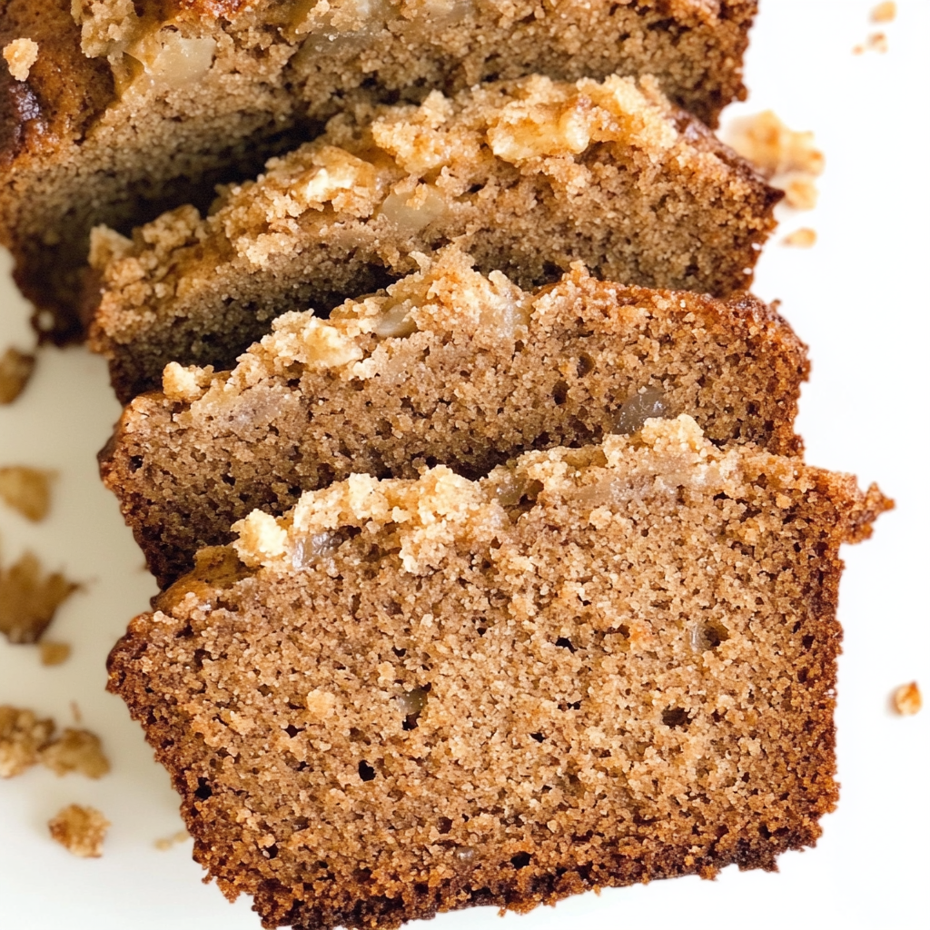 Whole Wheat Cinnamon Crunch Banana Bread