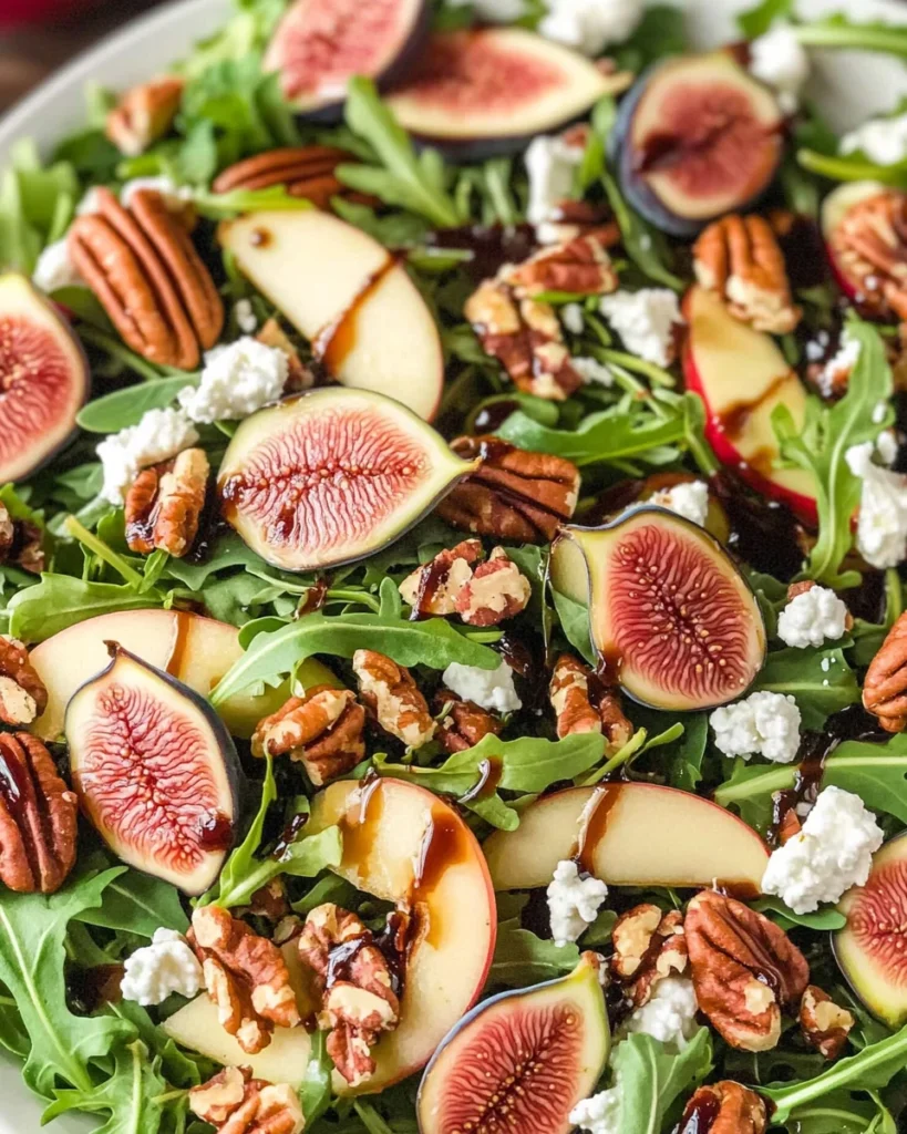 Apple Arugula Salad With Maple Pecans