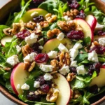 Apple Cranberry Walnut Salad