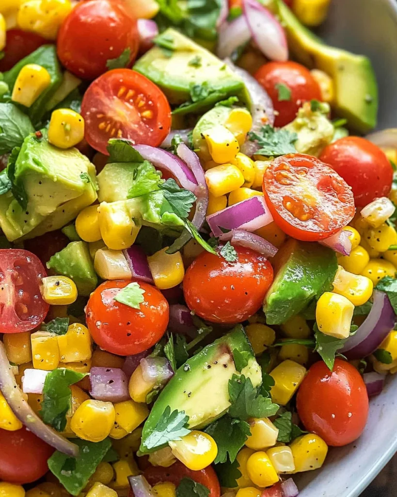 Avocado Corn Salad