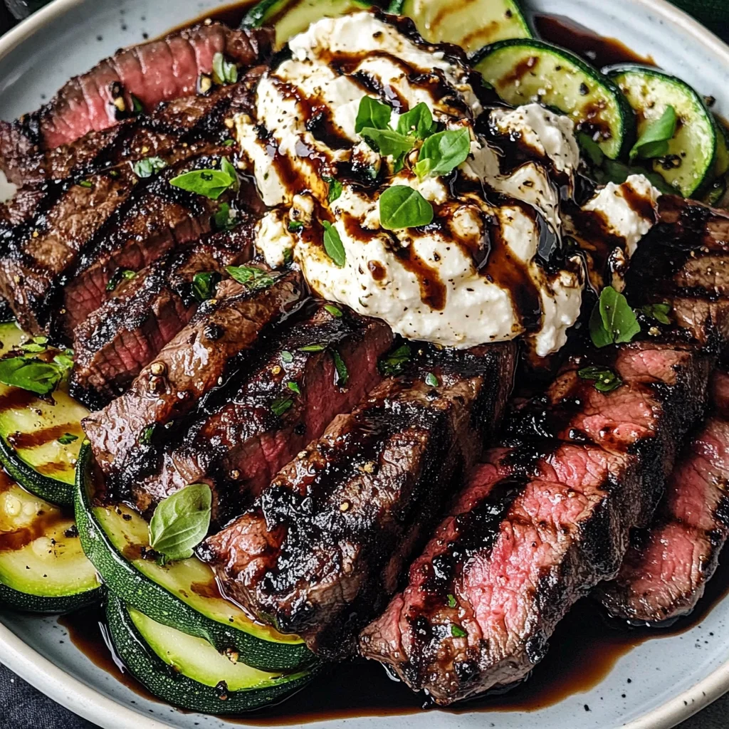 Balsamic Flank Steak