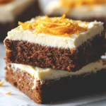 Blonde Orange Brownies