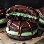 Chocolate Mint Cookies