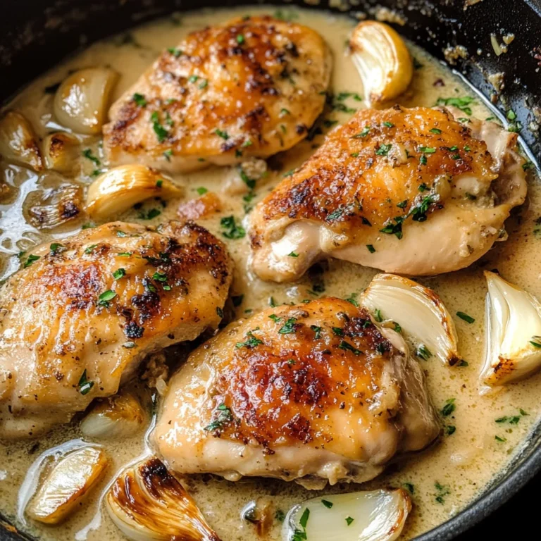 Creamy Garlic Chicken