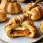 Crescent Pumpkins with Cream Cheese and Pumpkin Pie Filling